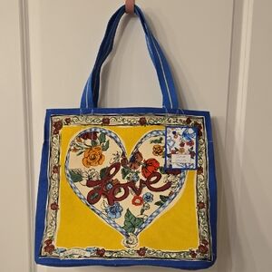 Brighton Colorful Tied With Love Large Tote